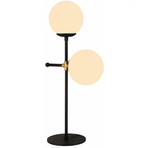 Squid Lighting crna stolna lampa Kruva, visina 55 cm