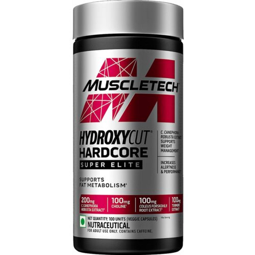 Muscletech hydroxycut hardcore super elite 100  kapsula Cene