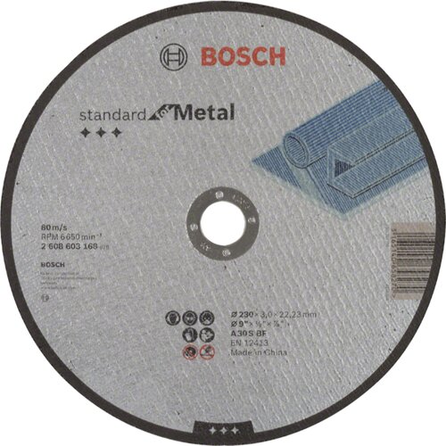 Bosch ploča rezna ravna za metal standard 3mm Slike