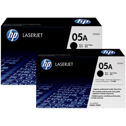 HP "Toner CE505D 05A Schwarz 2 x 2.300 Seiten 2er-Pack" Cijene