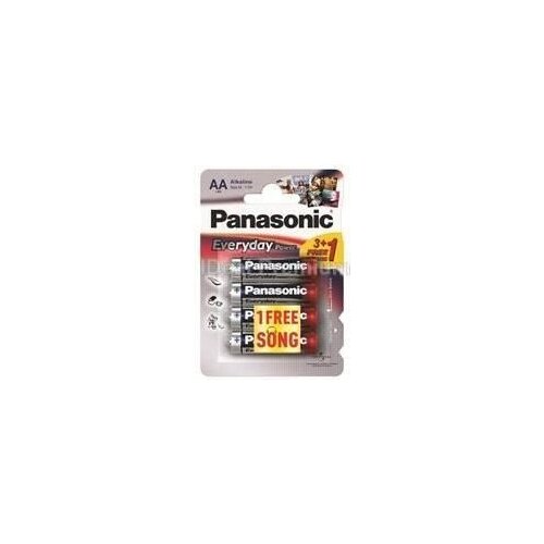 Panasonic baterije LR6EPS/4BP -AA 4kom 3+1F Alkaline Every Cene