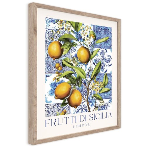 Styler Tiskana slika s okvirom 40x50 cm Sicilia &amp;ndash; Slike
