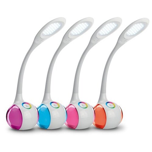  LED RGB prigu&amp;scaron;iva stona lampa LED/7W/230V bela Slike