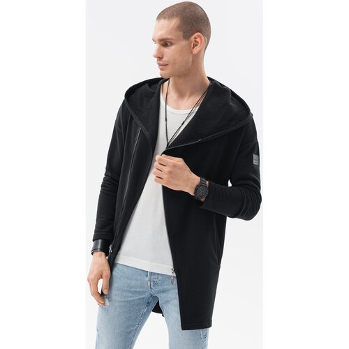 Ombre Puloverji Mo&amp;scaron;ki pulover London (B1370BLACK) pisana Slike