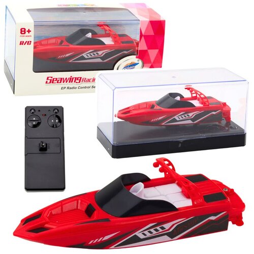 Daljinski upravljani RC motorni čamac bijeli i crveni 15 cm Cijene