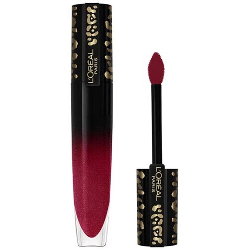 L&amp;acute;Or&amp;eacute;al Paris Glosi Signatur Lackierter Fl&amp;uuml;ssiglippenstift - 323 Be Tenacio Kostanjeva Slike