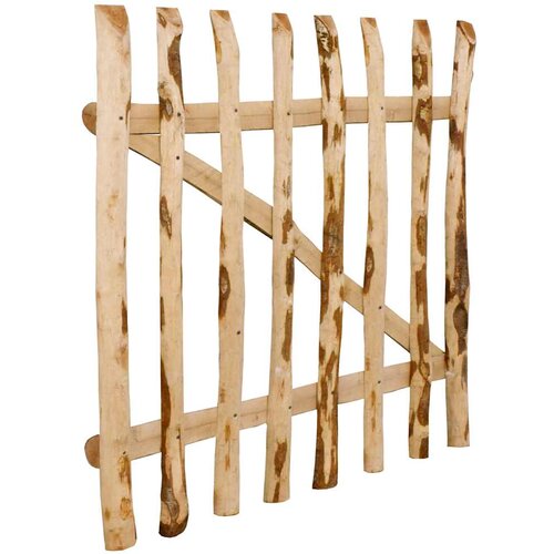 Jednostruka vrata za ogradu od drva lje&amp;scaron;njaka 100 x 90 cm Slike