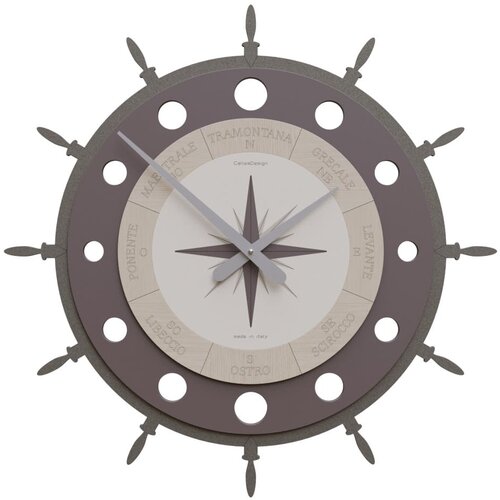 Callea Design Zidni sat Compass Rose 2 boje Slike