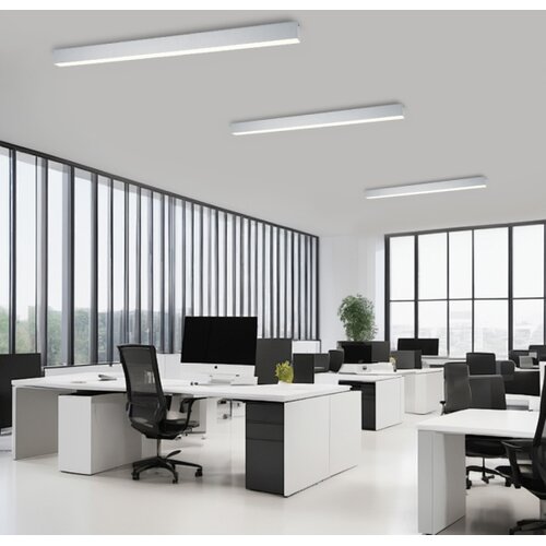  Brilagi - LED prigu&amp;scaron;iva stropno svetlo SLEEKLINE LED/40W/230V Wi-Fi Tuya srebrno + daljinski upravljač Slike
