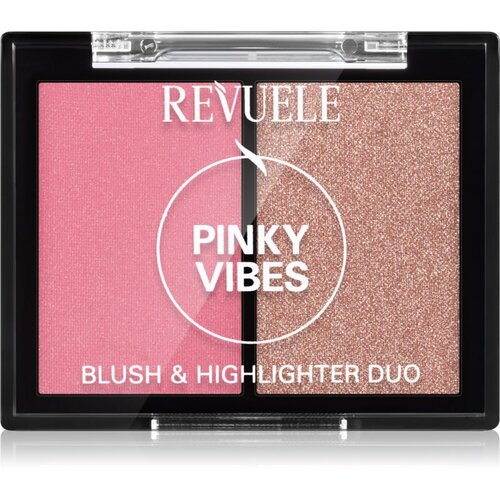 Revuele Blush & Highlighter Duo rumenilo s highlighterom nijansa Pinky Vibes 8 g Cijene