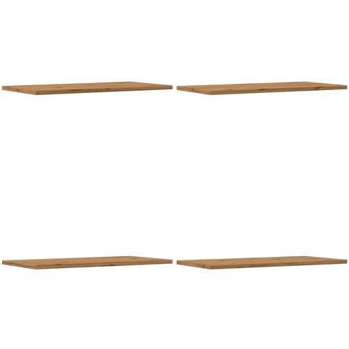 Maison Chic 4 kosi Stenske Police - Viseče police artisan hrast 60x30x1,5 cm inženirski les, (21793888) Slike