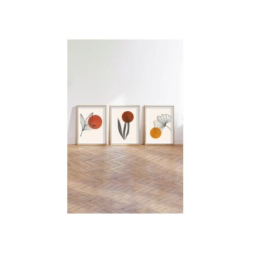 Wallxpert Uramljena slika Huhu215, 20x30 cm, 3 dijela Slike