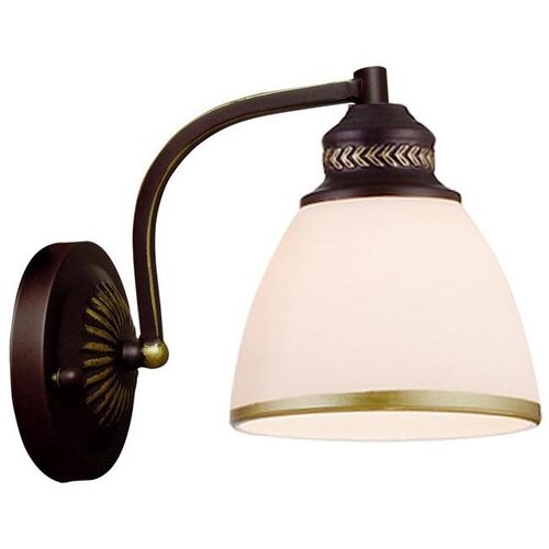  Zidna lampa CLAIR 1xE27/40W/230V, braon/zlatna Cene