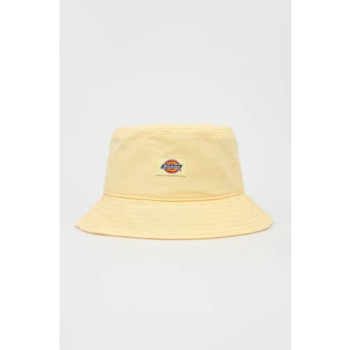 Dickies Pamučni šešir boja: žuta, pamučni