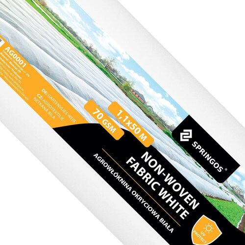  Pokrov agrotekstil bijeli 70 gsm 1,1 x 50 m Slike