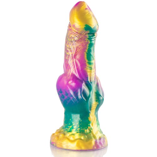 Epic Iris Dildo with Rainbow Testicles of Pleasure Cene
