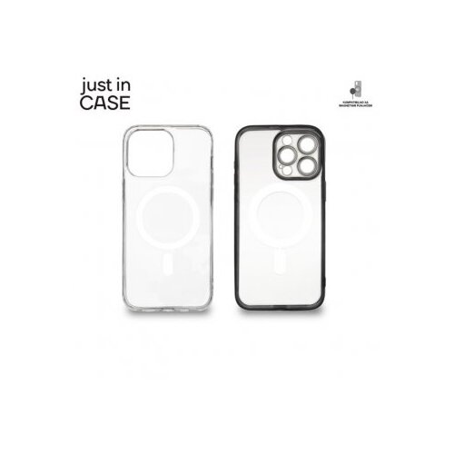 Just In Case 2u1 extra case mag mix paket crni za iphone 15 pro max Cene