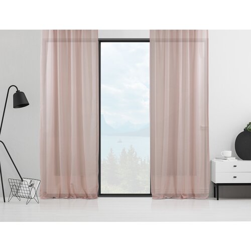 Hanah home zavese AS-10305-504-2PC-140245, 140 x 245 cm, 2 komada, Roze Slike