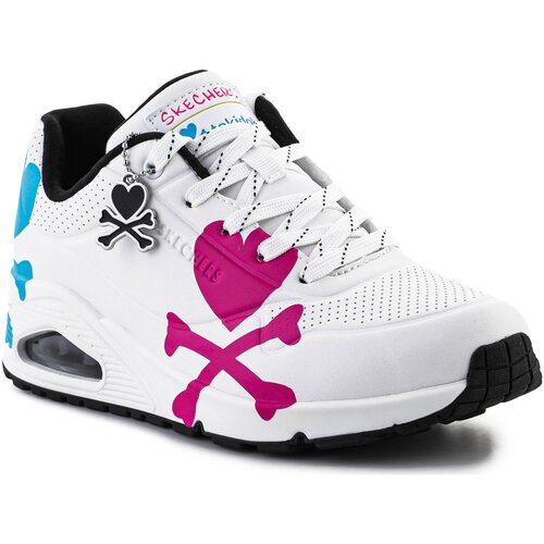 Skechers Nizke superge Crossing Hearts 155227-WMLT Bela Cene