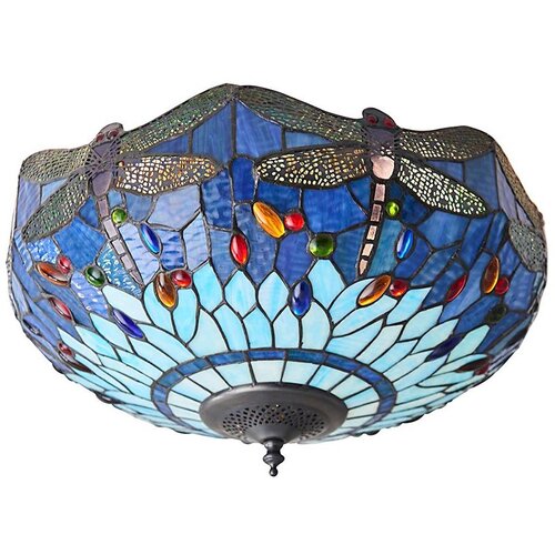 Endon 70722 - plafonsko svetlo tiffany dragonfly 2xE27/60W/230V prečnik 41 cm Cene