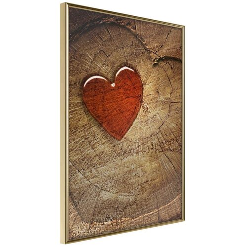  Poster - Carved Heart 40x60 Slike
