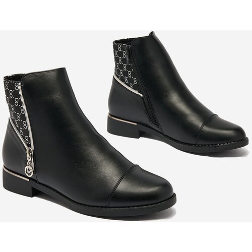 Resti Black women's boots a'la sztyblety Orlaa Cene