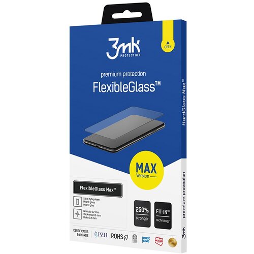 3mk FLEXIBLEGLASS MAX BLACK KALJENO STEKLO ZA SAMSUNG GALAXY A32 4G, (21976122) Slike