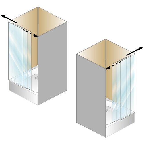 Kolpa San Kolpa TV3D/S Luna 90/K Silver 560060 Slike