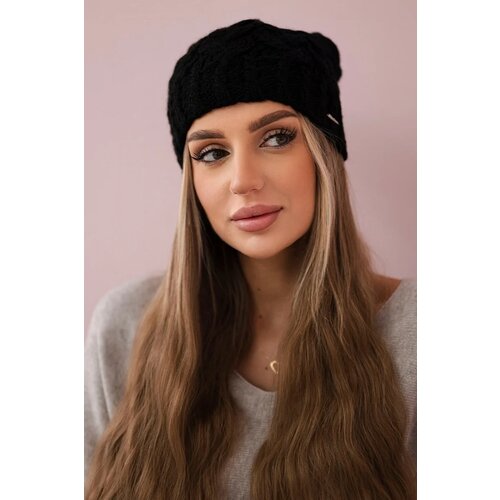 Kesi Cap with fleece Waleria K307 black Cene