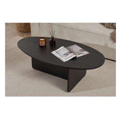 Nordure Klub sto Orba, 120x40x65 cm, Boja hrasta Slike