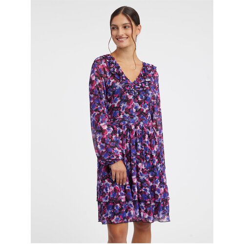Orsay Purple Women Floral Dress - Women Cijene