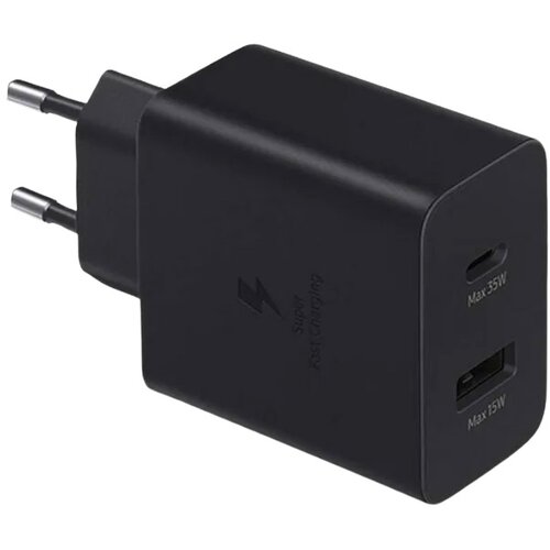  Kućni punjač Fast Charging Adapter (USB-C,USB-A) za Samsung PD 65W crni Slike