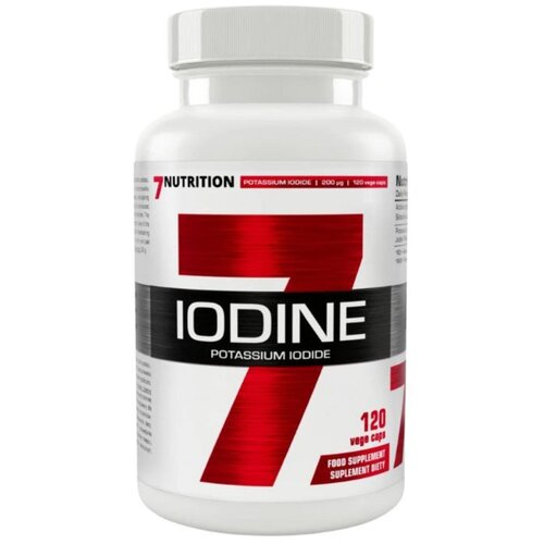 7NUTRITION Jod, 120 Kapsula – Podrška Štitnoj Žlezdi i Metabolizmu Slike