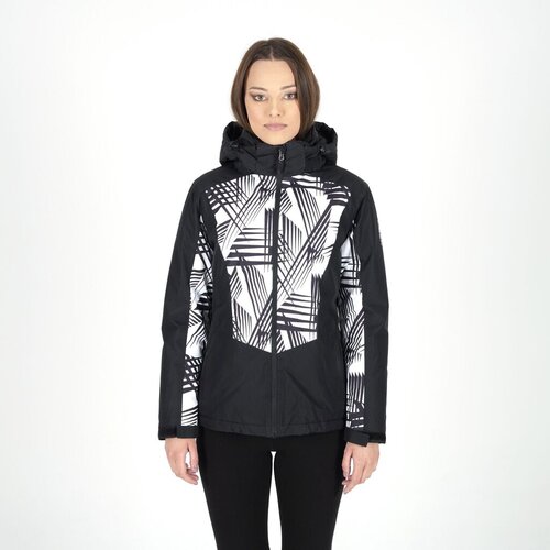 Wintro Ženska jakna Elodie jacket, Crno-bela Slike
