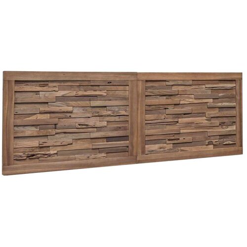  Uzglavlje Zidne Prirodna 140 cm Čvrsto teak drvo Cijene