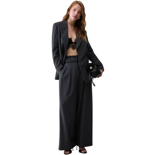 Liu Jo Hlače PANTS WF6309 T743A Siva Slike