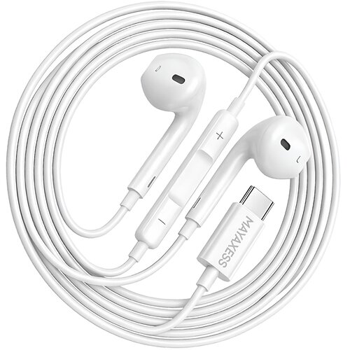 Oem Mayaxess, Žične USB-C slu&scaron;alke z vgrajenim mikrofonom za Galaxy Z Fold 5, Bela, (5000299392) Cene