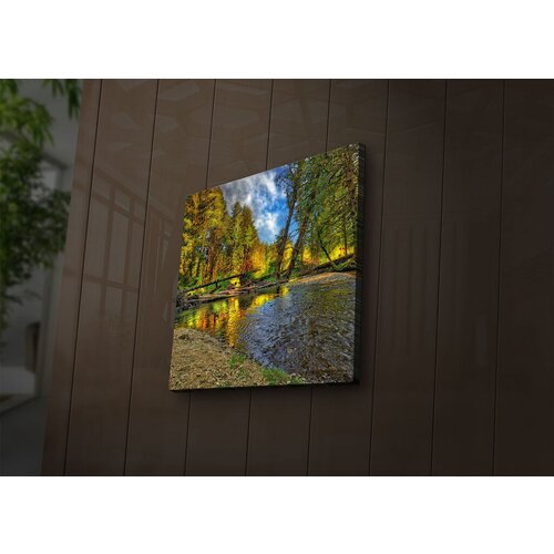 Wallity Slika sa LED osvetljenjem 2828İACT-52, 28x28 cm Cene