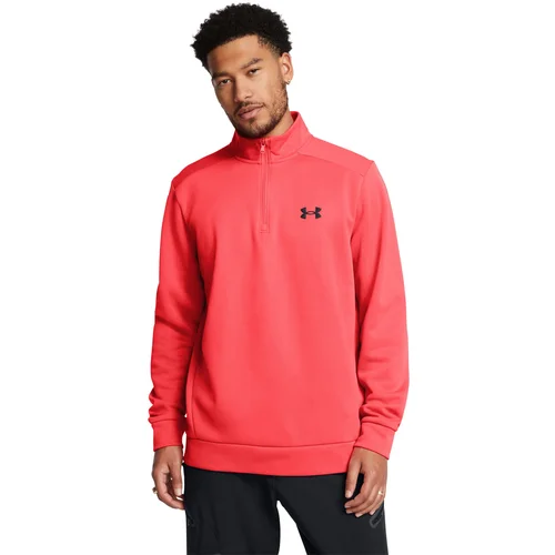 Under Armour UA Armour Fleece 1/4 Zip-RED