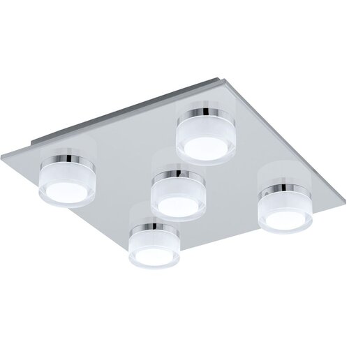 Eglo Romendo 1 zidna/stropna/5, led, 5x7,2w, 5x570lm, krom/bijela Slike