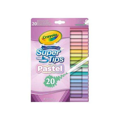 Crayola FLOMASTERI PASTEL 20 KOM Cijene