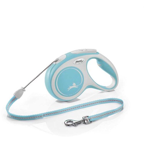Flexi comfort m cord 5m povodac za pse light blue Cene