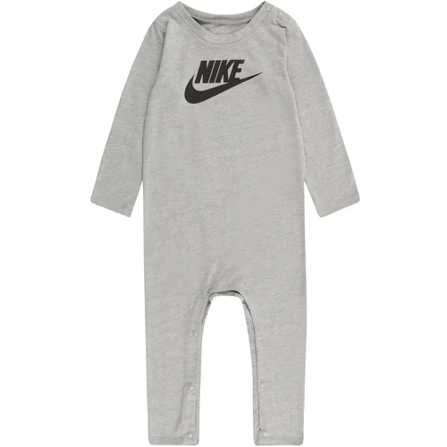 Nike Sportswear Dječji bodi siva melange / crna