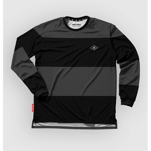 Loose Riders Baseline Bold Long Sleeve Jersey grey Cene