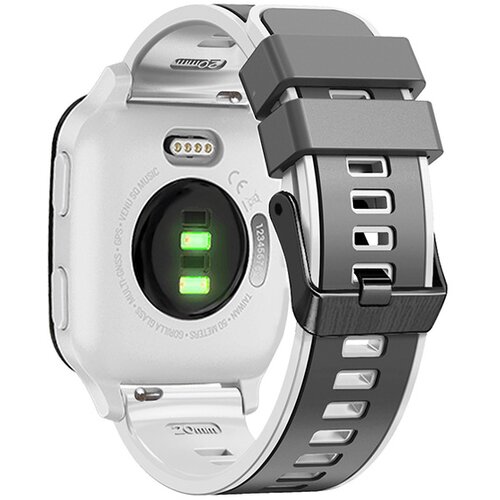 INF Silikonski pašček za uro za serijo Garmin Venu 2 White+Grey, (21402484) Cene
