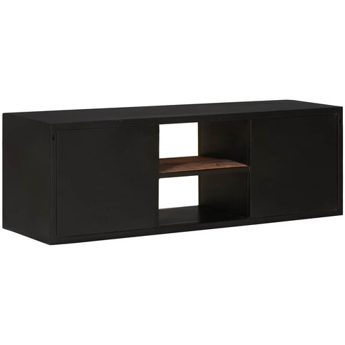  ormar s policom s pohranom s vratima 105 x 30 x 35 cm Slike