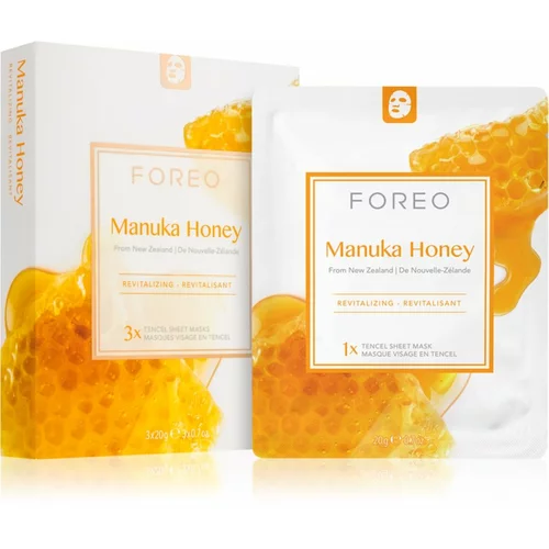 Foreo farm to face collection sheet mask manuka honey