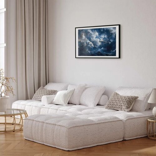  Plakat Astronomical Wonders: Clouds and Stars in Harmonious Union 90x60 Cene