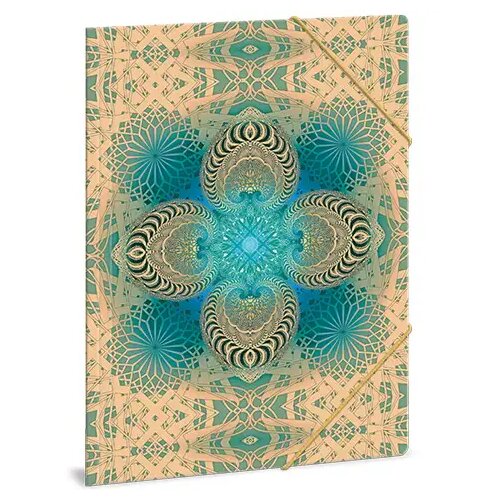 Ars Una Mandala Gold Hope mapa z gumo A4 Cene
