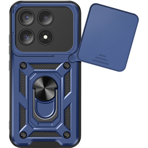 Oem Mayaxess, Ovitek Xiaomi 17 z drsnim pokrovom kamere in magnetnim obročem, Nočno modra, (5000275368) Cene